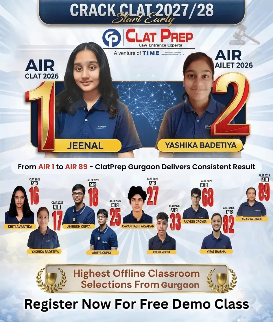 Admissions Open ClatPrep Gurgaon